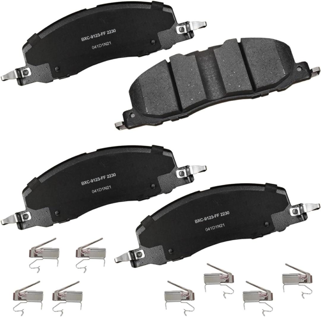Bendix Premium SBC2230 Ceramic Front Brake Pads for Ford Explorer 2024-2020, Lincoln Aviator 2023-2020