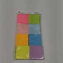 (8 Pads) Sticky Notes 3 x 3 in, Pastel Colorful Super Sticking Power Memo Post Stickies Square Sticky Notes for Office, Home, School, Meeting, 83 Sheets/pad
