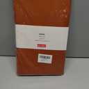 maxmill Textured Rectangular Tablecloth Water Resistance Antiwrinkle Spillproof Soft Jacquard Table Cloth for Dining Room, Buffet Banquet Parties and Holiday Dinners, 60 x 104 Inch, Rust