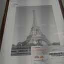 upsimples A3 Picture Frame, Display Pictures 8.3x11.7 with Mat or 11.7 x 16.5 Without, Wall Hanging Poster Frames, Brown, 1 Pack