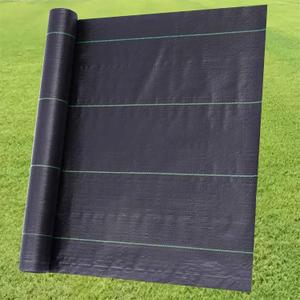 Weed Barrier Fabric Planting Cover - 3 x 150 FT Heavy Duty Landscape Fabric Ground Cover Block for Outdoor Planting