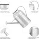 2.3 Gallon Metal Watering Can, Galvanized Watering Can for Outdoor Indoor Plants, Large Water Can for Plants and Garden Flower