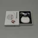 Automatic Electric Nail Clipper with LED Light & 2 Speeds with Nail Scraps Storage, USB Rechargeable Safety Fingernail Trimmer for Baby, Children, Kids, Adult, Seniors and Caregivers, White