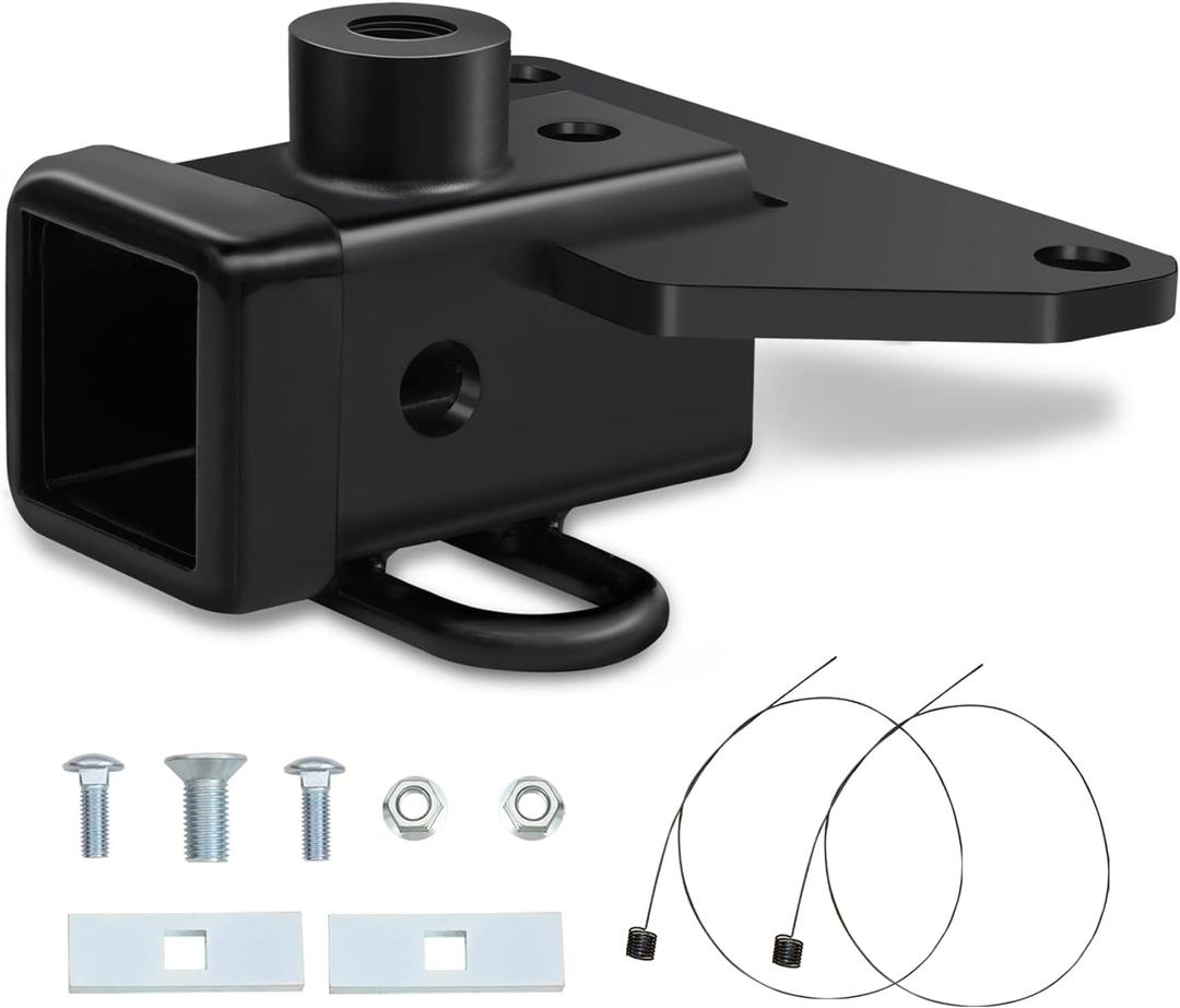 Jt Class 3 Trailer Hitch Compatible with Jeep Gladiator JT 2020-2025, Jt Trailer Hitch Have 2 inch Hitch Receiver with Bolts, Rust Resistant with Glossy Powder Coating