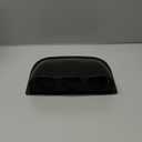 X AUTOHAUX 52mm 2" Triple Hole 3 Holes ABS Plastic Universal Console Dashboard Gauge Holder Dash Gauge Pod Car Meter Mount Bracket Dome Lip Instrument Panel Shell Black