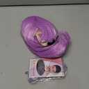 FSLLZCJY Light Purple Bob Wig with Heart Sunglasses - Heat-Resistant, Synthetic Fiber, Adjustable and Natural Looking