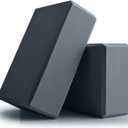Yoga Blocks 2 Pcs, 9"x6"x3" Yoga Brick Foam Blocks EVA Foam Block Yoga Props Accessories for Yoga Pilates Stretching and Meditation
