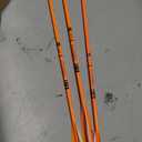 BOWSOUL Crossbow Bolts 20inch Fluorescence Color Carbon Crossbow Hunting Arrows with 4" Vanes and Replaced Arrowhead(3 Pack) (Fluorescein Orange)
