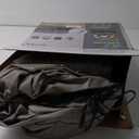 Intex 64112E Dura-Beam Standard Prestige Air Mattress: Fiber-Tech  Twin Size  Built-in USB Electric Pump  12in Bed Height  300lb Weight Capacity