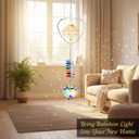 House Warming Gifts New Home, Housewarming Gifts New Home Gift Ideas for Women Friends Homeowners First Time Home Buyers, New Apartment Gift Home Decor, Crystal Heart Suncatcher Rainbow Maker Ornament