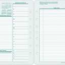 FranklinCovey - Original Two Page Per Day Ring-Bound Planner (Classic, Jul 2025 - Jun 2026) (Classic Size - 5.5" x 8.5")