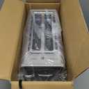 Touch Screen Toaster 2 Slice Stainless Steel Smart Digital Toasters with Single Slot Toasting Memory Function 5 Bread Types & 6 Shade Settings 1.5" Toasters 2 Slice Wide Slot 900W