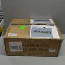 Floor to Ceiling Cat Tree for Kittens, Wall Mounted Cat Wall Furniture with Green Plush Pads, 5 Platform Wild Simulation Climbing Tower, Adjustable Height (83Inch)