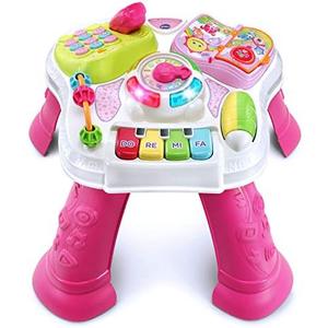 VTech Sit-to-Stand Learn and Discover Table, Pink