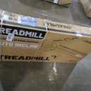 Walking Pad Treadmill with 12% 9-Level Auto Incline, 450 lbs Capacity RGB LED Screen, Bluetooth Speaker Under Desk Treadmill, Compact Treadmills for Home Hiking