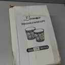 Lamosi 5 oz Paper Cups 300 Pack, Small Paper Cups, 5 oz Disposable Bathroom Cup for Mouthwash, Parties, Picnics and Barbecues (Daisy)