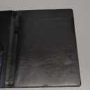 A4  File Folder Black Multi-Function Office Document Folder Easy to Handle for School and Business Use