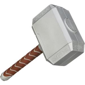 Marvel Thor Battle Hammer Role Play Toy, Weapon Accessory Inspired by The Comics Super Hero