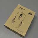 TECKNET Rechargeable Bluetooth Mouse, [ USB + BT5.0 + BT3.0 ] Wireless Mouse, Ergonomic Design, Silent Click, 6-Level 4800 DPI Wireless Mice, 3-Device Switching for Laptop, Computer, MacBookPink