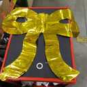 10 Pack Gold Balloons Bow Party Decorations