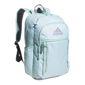 adidas Excel Backpack for Men & Women – Durable Large Athletic Laptop Bag, 7.0/Twill Semi Flash Aqua/Grey/Semi Flash Aqua Blue, One Size