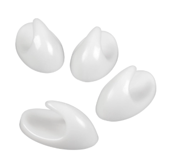 Oval Adhesive Hooks 2 pack