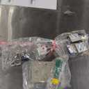 Feandrea Modern Dog Crate Furniture with Charging Station, Medium Kennel Indoor with Flip-up Hidden Acrylic Door, for Small and Medium Dogs up to 45 lb, Pet Side End Table Cage, Heather Greige