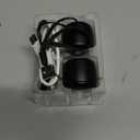 2Pack Bluetooth Wireless Portable Speaker with Strap, Built-in Mic & Rechargeable Battery for Shower, Room, Bike Use - Black