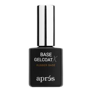APRS Base Gelcoat X 15ml | HEMA & TPO-Free Rubber Base Scratch Resistant Gel Nail Polish Soak Off Base Coat