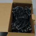 YEGUO 66ft 200 LED Christmas Lights Outdoor Waterproof, White Christmas Tree Light Indoor, Green Wire Twinkle String Light Plug in with Timer Memory 8 Modes