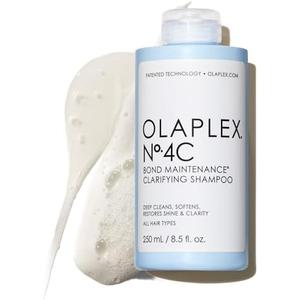 Olaplex No. 4C Bond Maintenance Clarifying Shampoo, Deep Cleans, Softens, Restores Shine, & Clarity, For All Hair Types Experiencing Product Buildup or Excess Oil, 8.5 fl oz