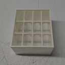 Mini Desktop Drawer Box 12 Compartments Plastic Desk Organizer Office Supplies and Jewelry Storage Box for Office, School, Cosmetic, Jewelry, Hair Clips, Small Parts, etc. White
