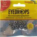 Eye-Drop (large 5/16 inch, silver)
