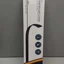 Lindas Essentials Silicone Stove Gap Covers (2 Pack), Heat Resistant Oven Gap Filler Seals Spaces Between Stovetop and Counter, Easy to Clean Stove Side Guard (30 Inches, Black)