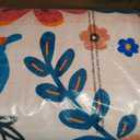 RELEANY Floral Washable Square 8ft Area Rug Pink