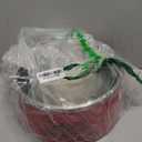 Tuff Pupper Heavy Duty Insulated Dog Bowl | Double Wall Stainless Steel Dog Food Dish | Non-Slip Spill Proof Dishwasher Safe Cat Bowl | Water Dish for Feeding Large Medium Small Pets (188oz, Red)