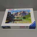 Ravensburger - Pragser Wildsee, Italy - 1000 Piece Jigsaw Puzzle - Stunning, Peaceful Lake with Rustic Boats - Majestic Mountains & Lush Forest - Ideal Gift - Frameable Art - Puzzles for Adults