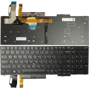 GinTai US Keyboard with Backlit for Lenovo ThinkPad 1st Gen T15 Gen 2 P15S Gen 1 Gen 2 5N20V77927 5N20V78108 5N20V7890 5N20V77999 5N20V78907 20T4 20T5 20S7 20S6 20W7 20W6 20W5 20W4