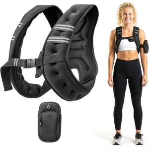 Weighted Vest for Women Men, Weight Vest for Walking, Adjustable Weight Training Vest for Workout, Running, Exercise