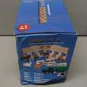 YEEBAY Farm Animals Toys for 3+ Year Old Kids Toddlers Girls Boys, Large Wooden Barn with Animal Play Figures, Farm Playset Educational Learning Toys, Ideal Christmas Birthday Gifts