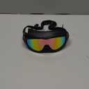 Rantizon Swim Goggles 1 Pack, Wide View Anti Fog&UV Swimming Goggles for Audlt, No Leaking Swim Glasses for Men Women Kids (Large for Adults, Aqua & Birght Rose)