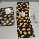Lularoe Tall Curvy (TC fits Sizes 12-18) Taco Tuesday Happy Tacos Black Red Green Yellow Buttery Soft Adult Leggings, Pack Of 3