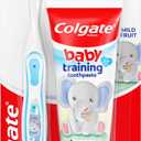 Colgate Baby Toothbrush and Training Toothpaste Bundle