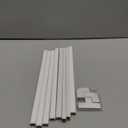 Yecaye Cord Hider, 113in One-Cord Cable Concealer, Cord Covers for Wires on Wall, Easy Install Cable Management Kit for 2 Small Wires, Cables Raceway Home Office, W0.59in H0.4in, White