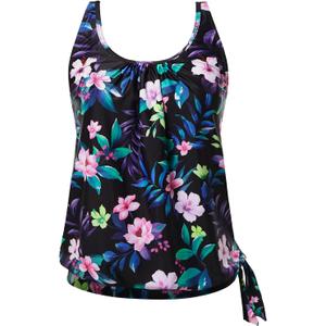 Floral Pattern Bathing Suit, Size XXL