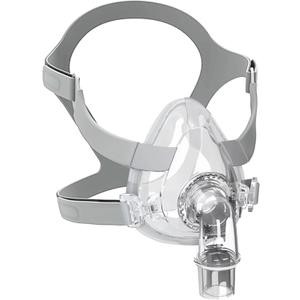 CPAP Mask,CPAP Full Face Mask Silicone Mask CPAP Mask Cover Includes Cushion,Headgear,Frame,Elbow-Universal Replacement Set Suitable for Various Models of CPAP Machines - Medium