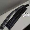 WV94109 Extra Durable Outside-Mount Car Window Visors Rain Guards, Fit 2009-2018 Dodge Ram 1500 Crew Cab, 2010-2025 Ram 2500 & 3500 Crew Cab/Mega Cab, 2019-2024 Ram 1500 Classic Crew Cab, Smoke, 4-Pcs