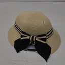 Comhats Summer Beach Sun Hats for Women Wide Brim UV Protection UPF 50+ Foldable Packable Size L