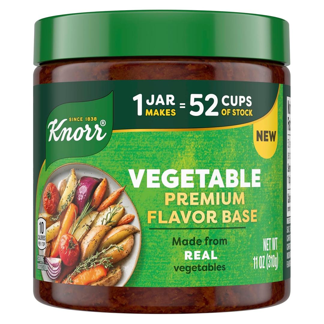 Knorr Premium Flavor Base Vegetable Versatile & Easy to Use 11 OZ (EXP 09/12/26)