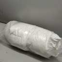 OKBA Set of 2 Throw Pillow Inserts, Hypoallergenic Soft & Firm Cushions with 100% Cotton Cover,Pillows Filler for Side Sleepers, Sofa, Bed and Home Decor (26x26 Inch (Pack of 2)-1CM Stripe)